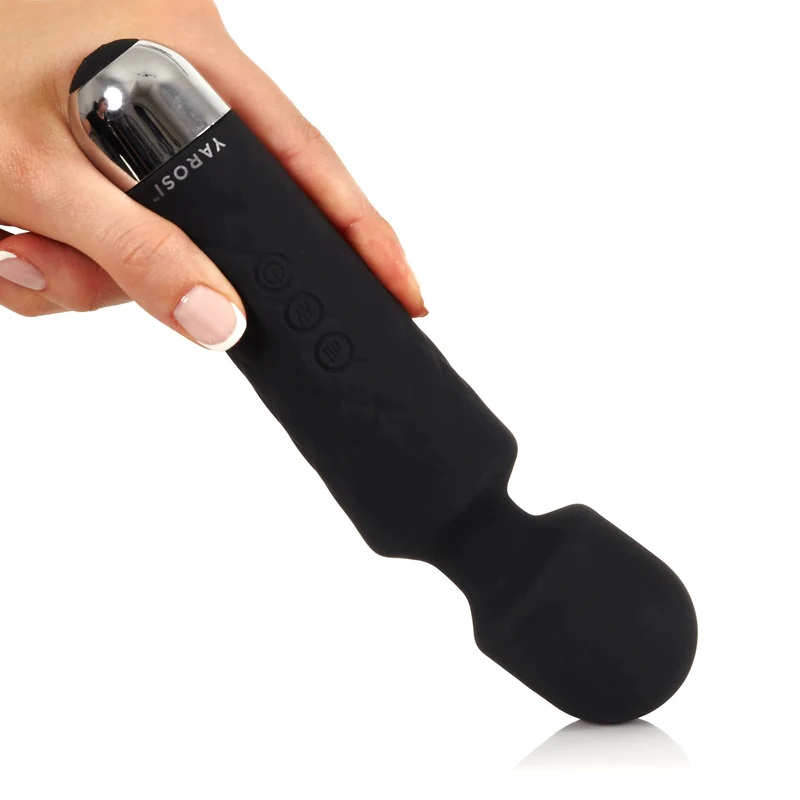 Máy massage Yarosi toàn thân cổ vai và chân, máy massage mini cầm tay 20 chế độ với 8 tốc độ rung khác nhau
