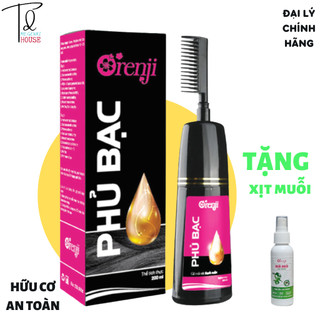 Dầu gội phủ bạc,đen tóc tinh dầu hữu cơ orenji 200ml