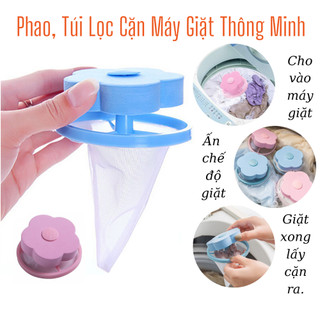 Phao Lọc Cặn Bẩn Máy Giặt Thông Minh, Túi Lọc Máy Giặc-vệ sinh lồng giặc