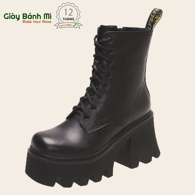 Giày Bốt Nữ Cổ Cao Đế Cao 7cm G1849 G1747 Hàng Fullbox Cao Cấp Bảo Hành Keo 12 Tháng - Shop Giày Bánh Mì