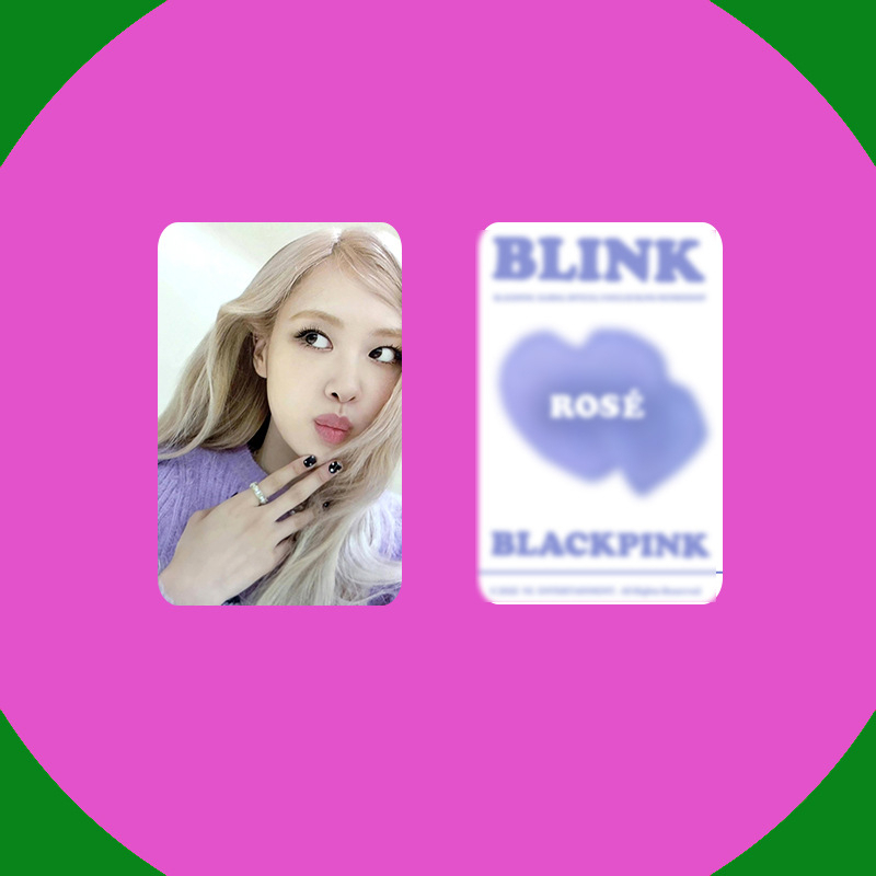 Thẻ ảnh bo góc 32 tấm lomo Blackpink