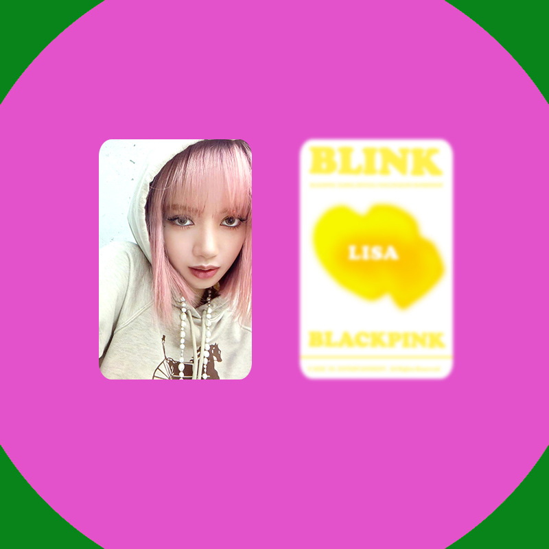 Thẻ ảnh bo góc 32 tấm lomo Blackpink