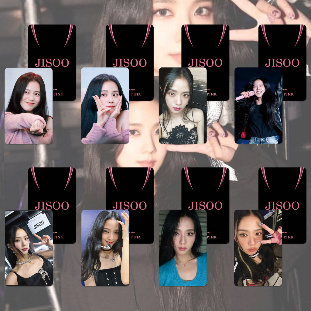 Set 32 tấm lomo thành viên Blackpink bo góc card Jennie Jisoo Lisa Rose
