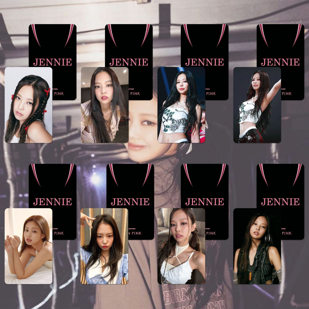 Set 32 tấm lomo thành viên Blackpink bo góc card Jennie Jisoo Lisa Rose