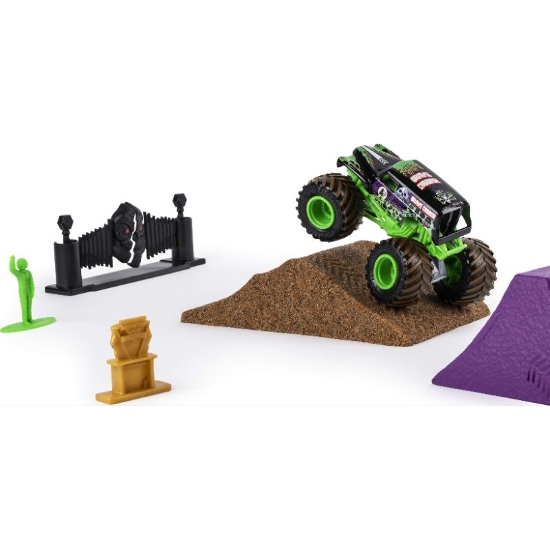 Đồ Chơi Xe Monster Jam Monster Dirt Deluxe Set