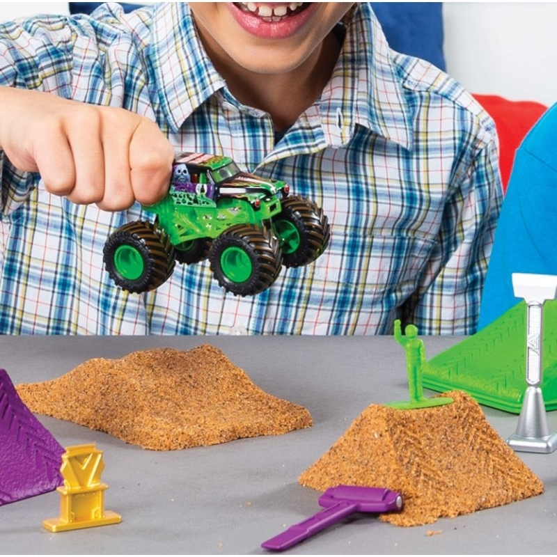 Đồ Chơi Xe Monster Jam Monster Dirt Deluxe Set
