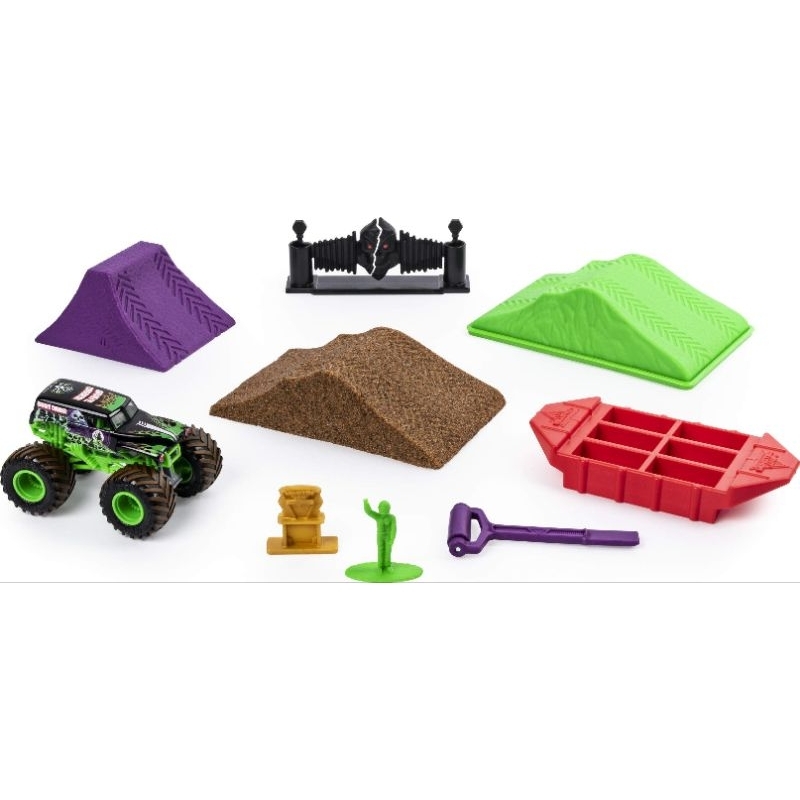 Đồ Chơi Xe Monster Jam Monster Dirt Deluxe Set