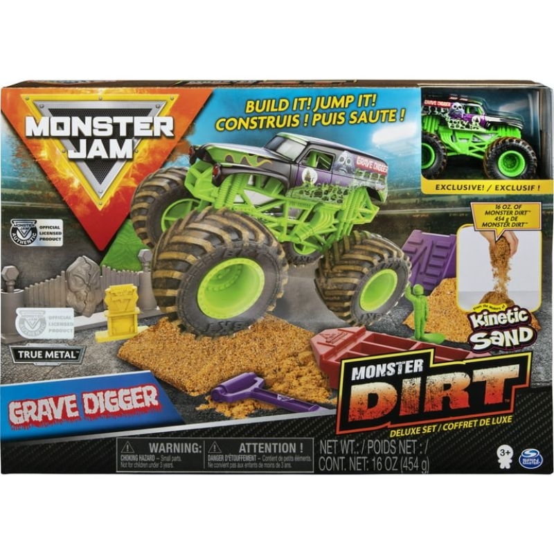 Đồ Chơi Xe Monster Jam Monster Dirt Deluxe Set