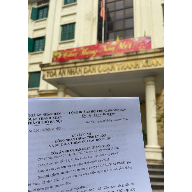 COMBO mẫu đơn ly hôn thuận tình mới nhất