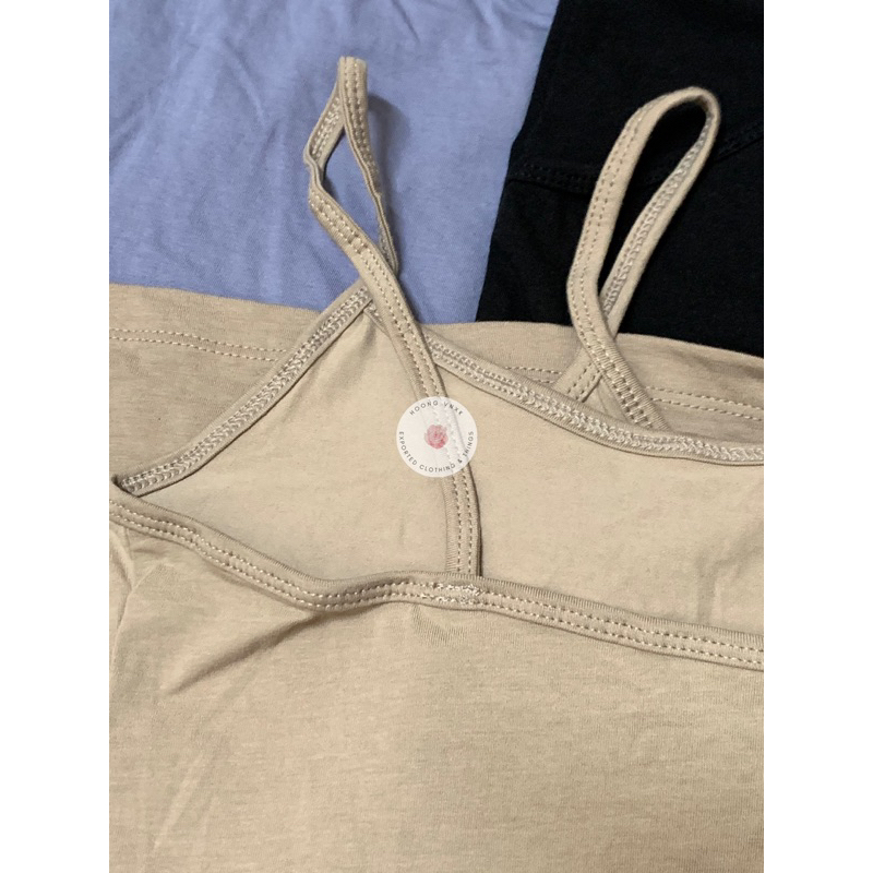 Áo 2 dây cotton mềm thoáng, form ôm xuất xịn