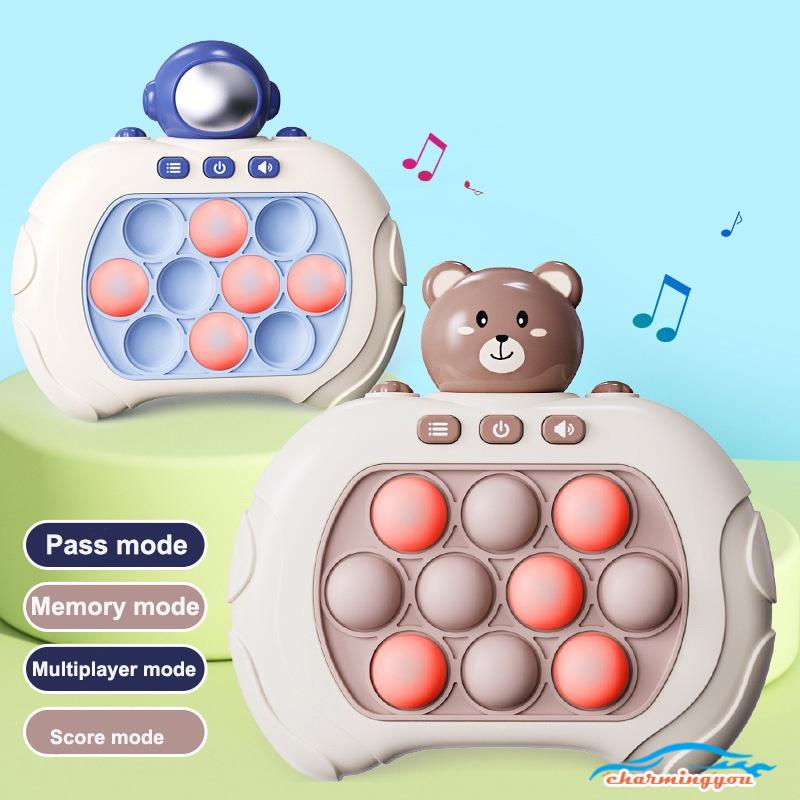 Pop it điện tử xả stress theo nhạc Tiếng Anh - Đồ chơi Fidget Toy giải trí rèn luyện khả năng tập trung, phản xạ cho bé
