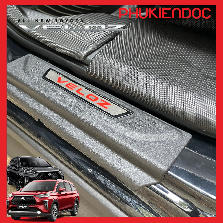 Bộ Ốp Chân Chống Trầy Toyota Veloz/Avanza 2020 - 2023 Nhập Khẩu