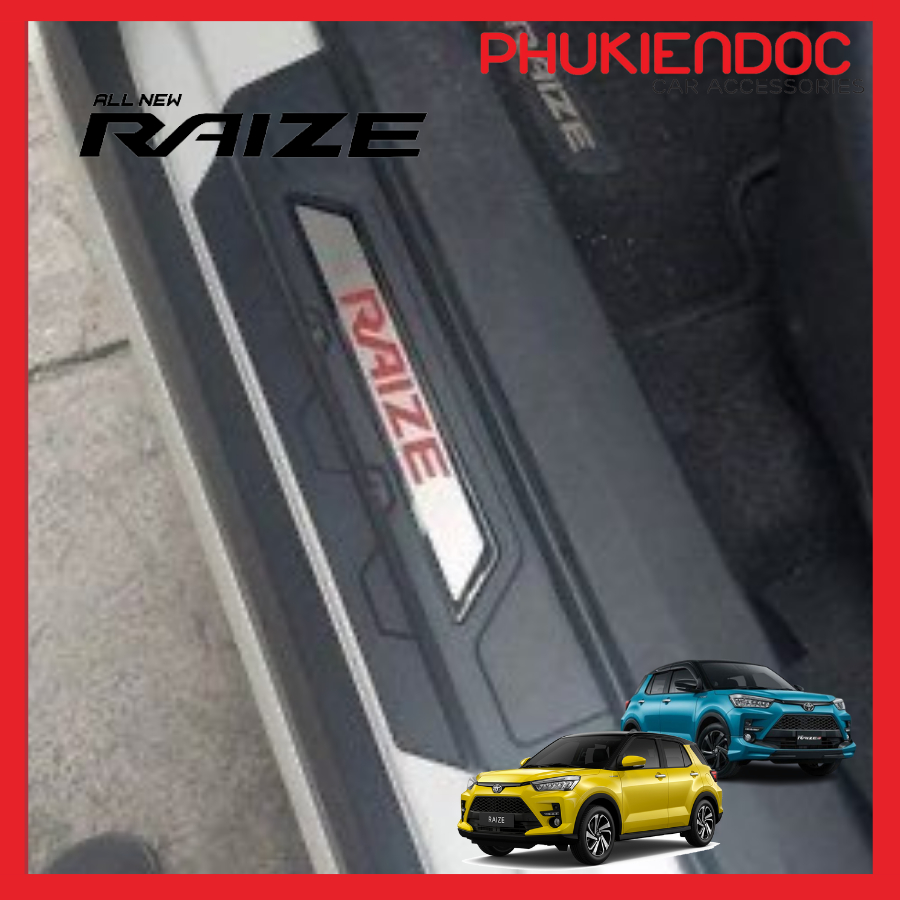 Ốp chân 2 tầng Toyota Raize 2020 - 2023 nhập khẩu