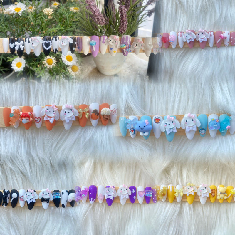 Nailbox thỏ thiết kế