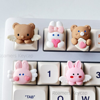 Kút phím cơ lẻ R4 PBT keycap thiên thần tình yêu