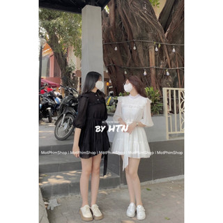 ĐẦM ĐŨI THẮT DÂY 3 MÀU