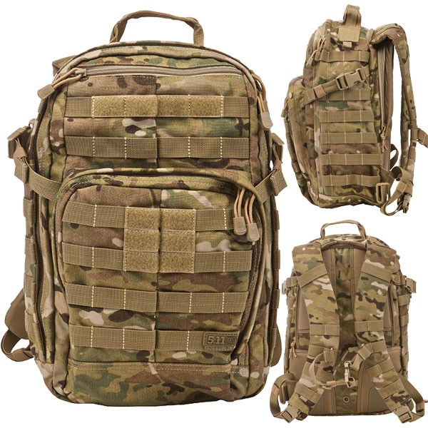 Balo đi học đi làm đi du lịch tactical 5.11 rush 12