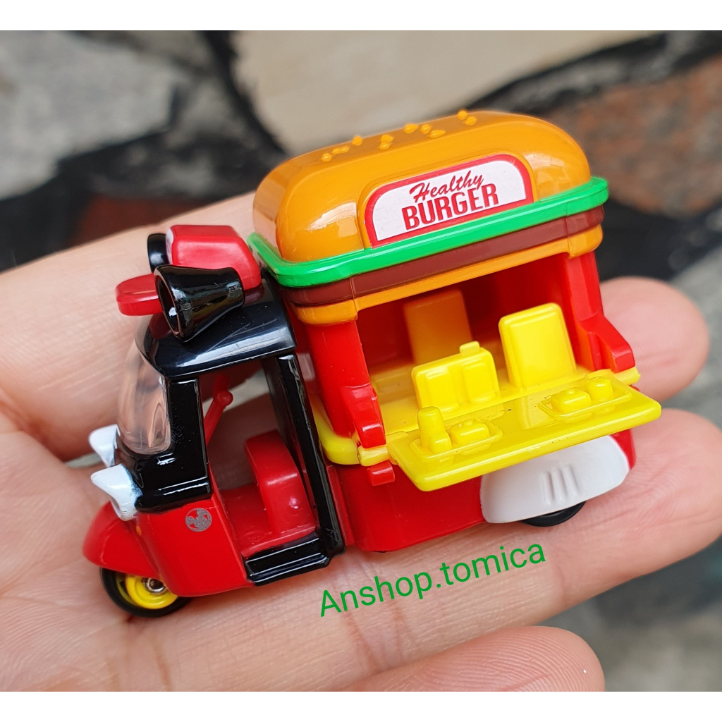 Xe mô hình tĩnh tomica Nhật bản - Xe bán Burger