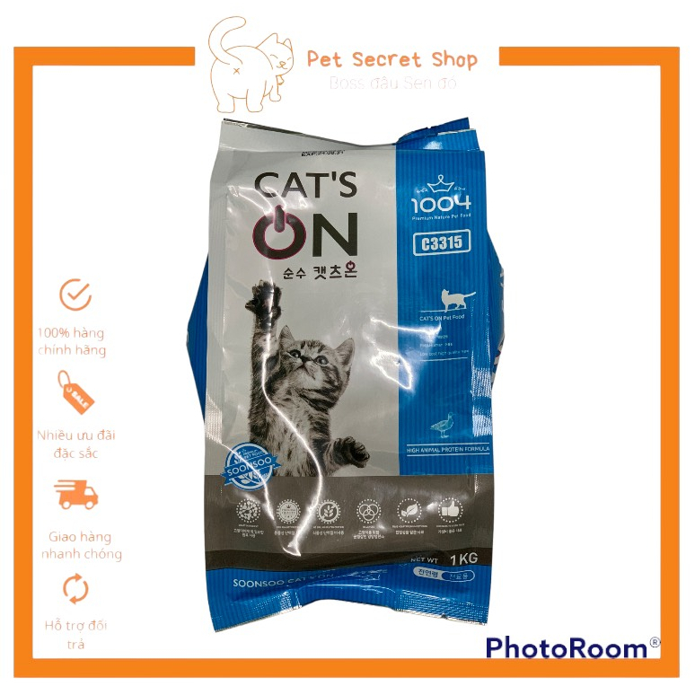 Thức ăn mèo Hạt Cat's On Hàn Quốc 1kg-5kg