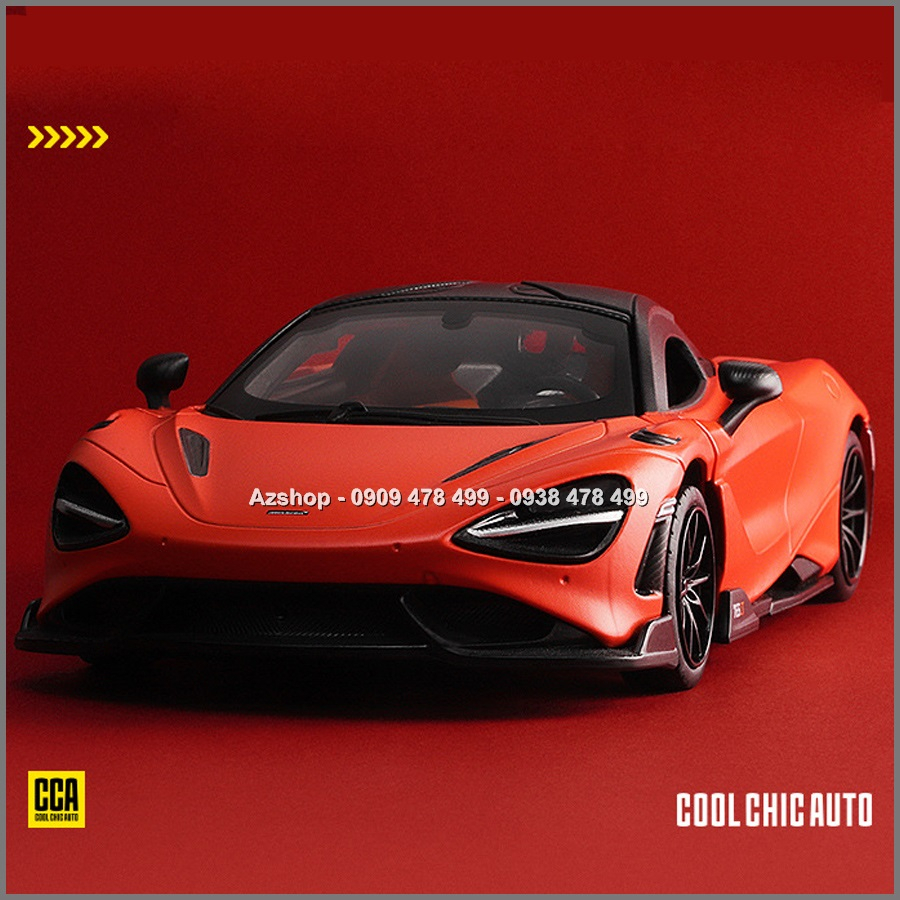 Xe Mô Hình Kim Loại Tỉ Lệ 1:24 - McLaren 765 LT - Caipo