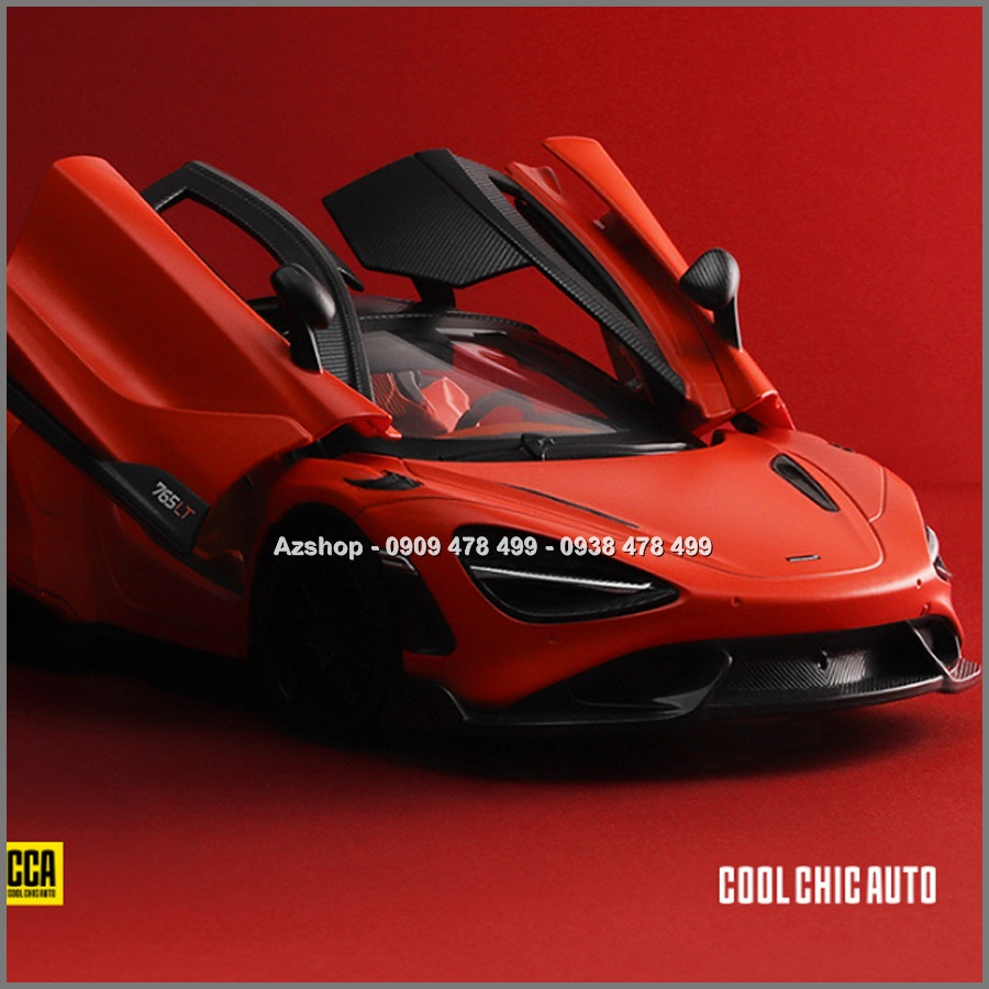 Xe Mô Hình Kim Loại Tỉ Lệ 1:24 - McLaren 765 LT - Caipo