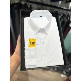Áo sơ mi trắng không nhăn giá tốt basic hàn quốc