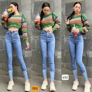 Quần Jean Nữ Lưng Cao 💖FREESHIP💖 Quần Bò Nữ Mẫu Mới Đẹp Mê Ly Sang Chảnh Thời trang Chuẩn Hàng Shop Lady Fashion - QJN20