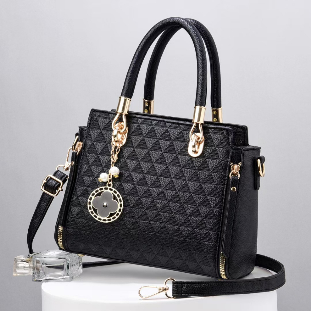 Túi xách nữ trung niên thời trang 2023 nhiều ngăn mua tặng mẹ da PU cao cấp