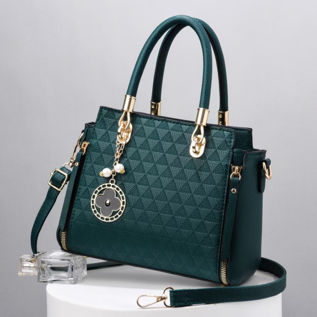 Túi xách nữ trung niên thời trang 2023 nhiều ngăn mua tặng mẹ da PU cao cấp