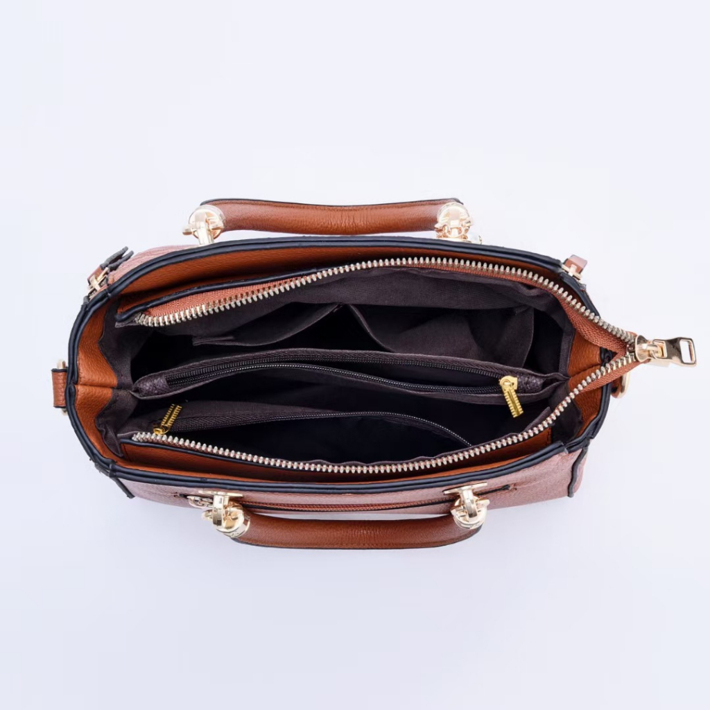 Túi xách nữ trung niên thời trang 2023 nhiều ngăn mua tặng mẹ da PU cao cấp