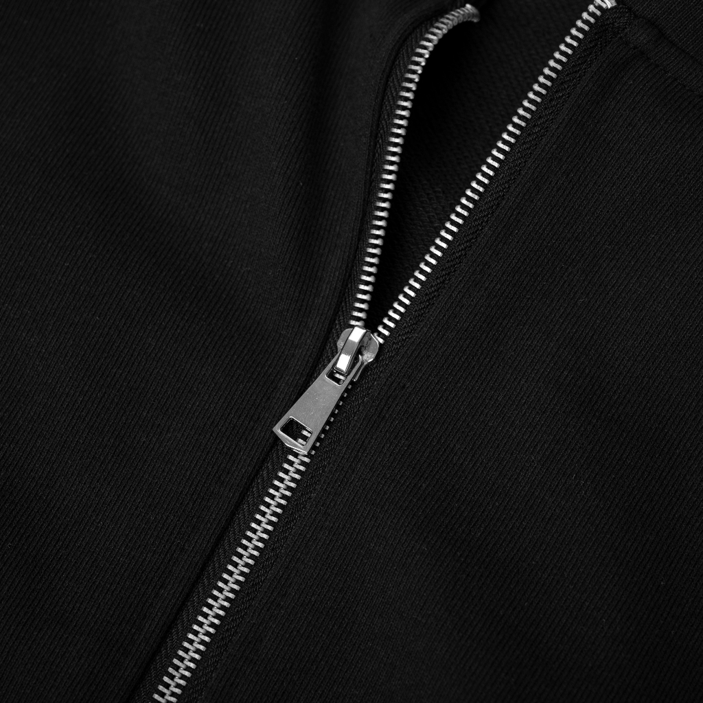 Áo Hoodie Young Green Boxy Zip