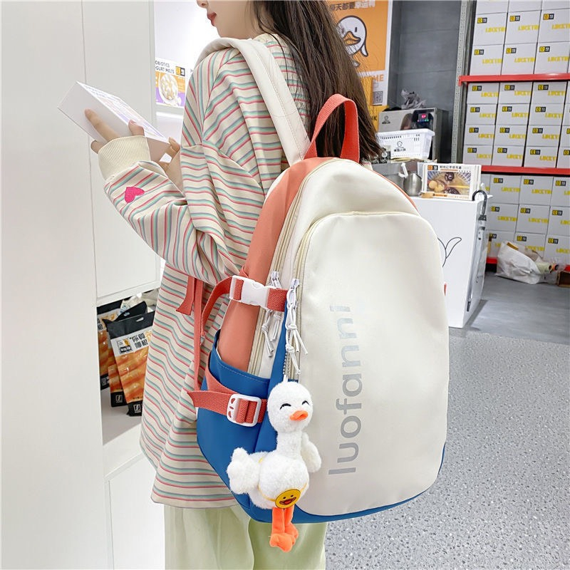 Balo nữ đi học thời trang Ulzzang Hàn Quốc, cặp sách đẹp hàng cao cấp dễ thương