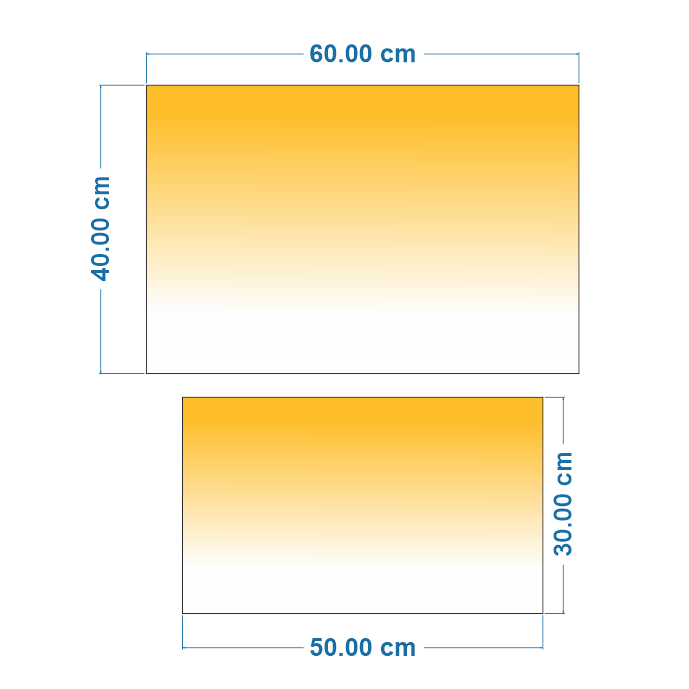 Tranh dán hồ cá 3D - Decal dán bể cá kiểu Orange Sky