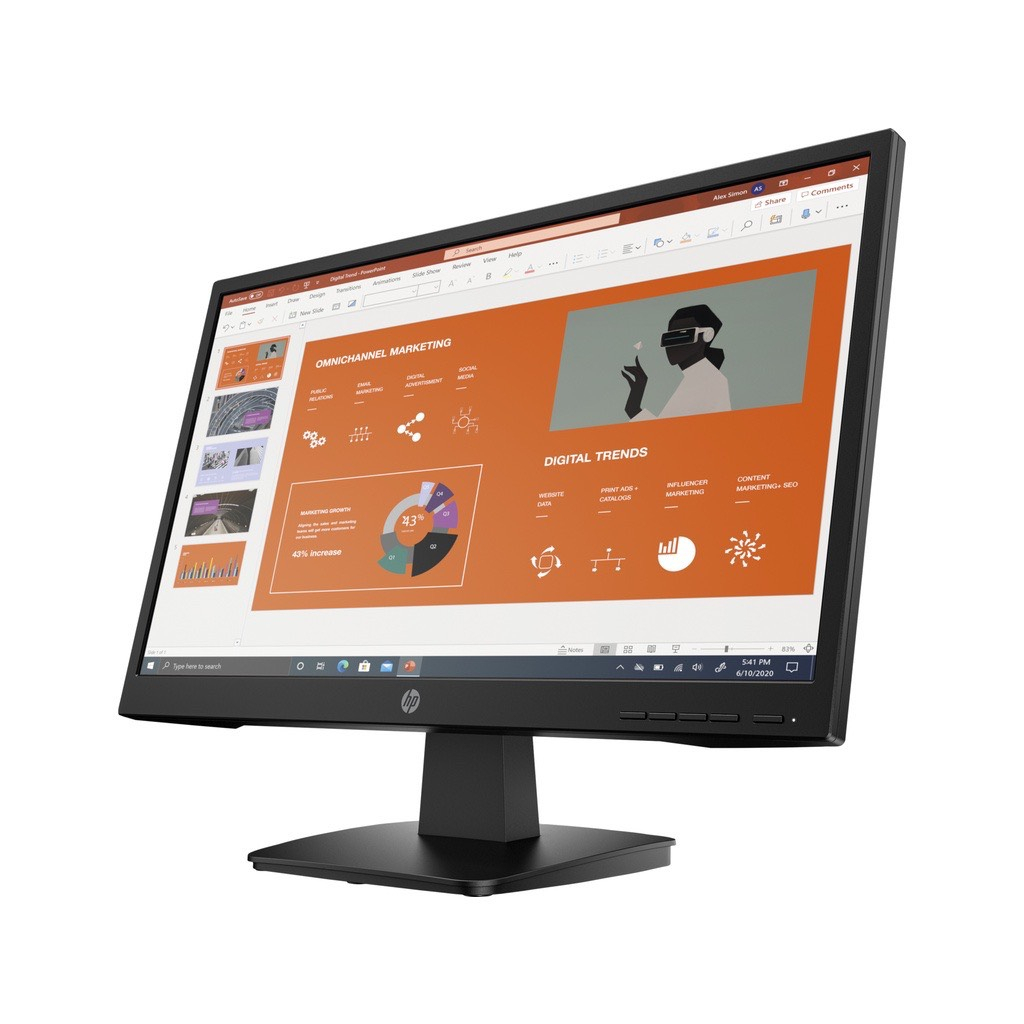 Màn hình HP 21.5 inch FHD 60Hz P22va G4 453D2AA