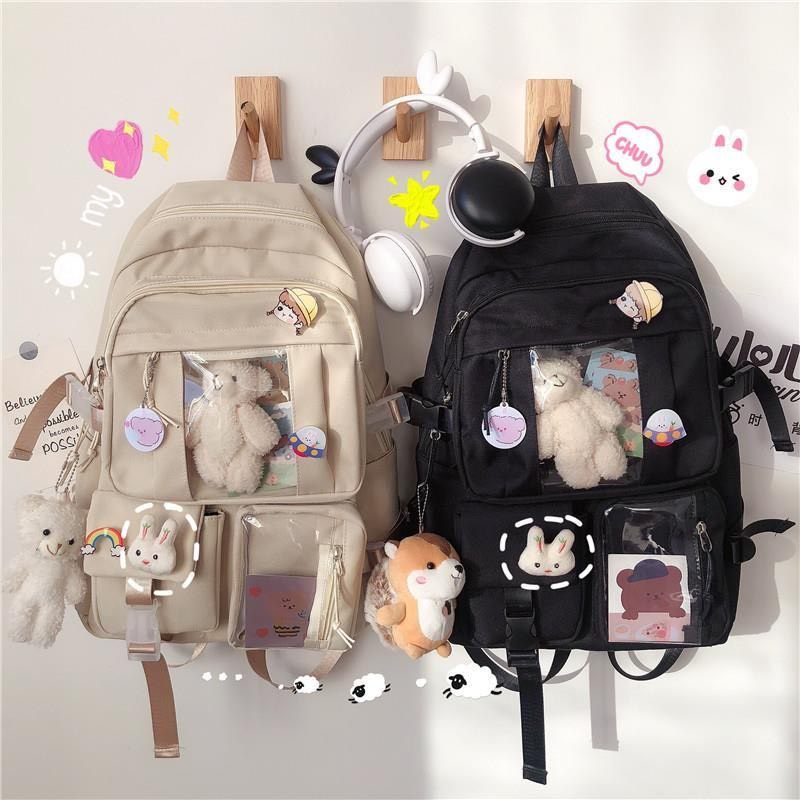 Balo nữ đi học ulzzang thời trang Hàn Quốc , túi xách nữ đẹp hàng cao cấp , cặp sách dễ thương cho học sinh , sinh viên.