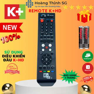 Remote điều khiển đầu thu kỹ thuật số K+HD Samsung, điều khiển tivi đầu thu K+HD Chảo - Tặng kèm pin