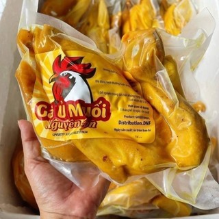 Gà ủ muối nguyên con giòn ngọt thịt tặng muối chấm