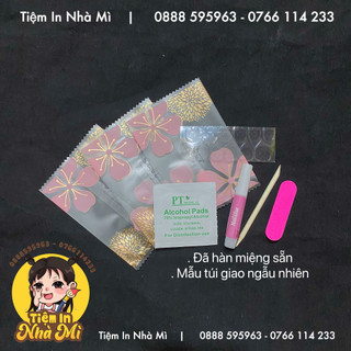 Set keo, dũa, que gỗ tặng kèm nailbox