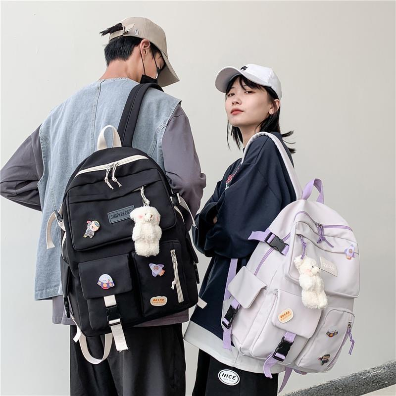 Balo nữ đi học thời trang Ulzzang Hàn Quốc, cặp sách đẹp hàng cao cấp dễ thương