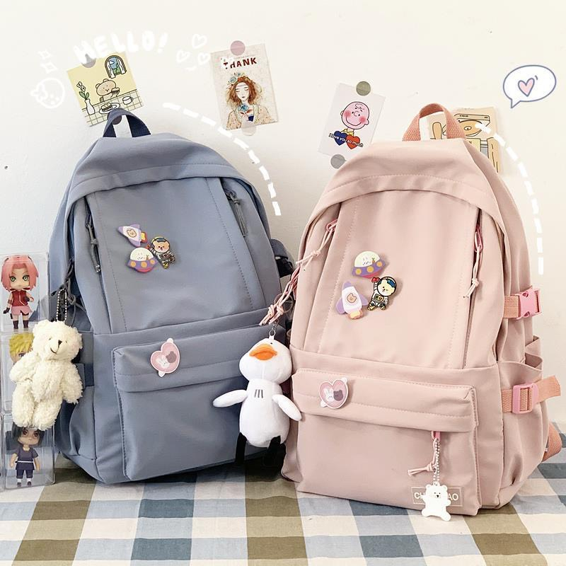 Balo nữ đi học thời trang Ulzzang Hàn Quốc, cặp sách đẹp hàng cao cấp dễ thương