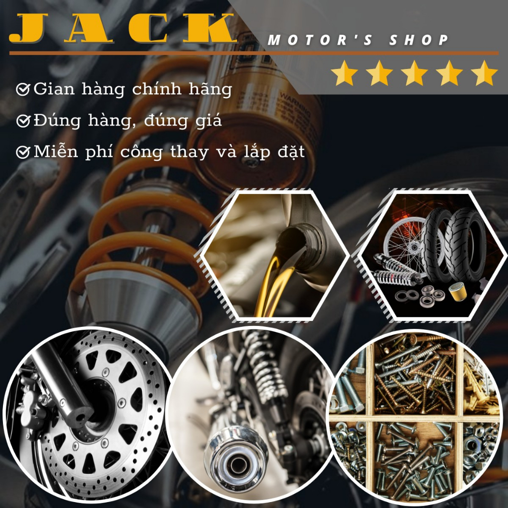 Pat kẹp dây dầu BremBo CNC full nhôm 2 lỗ siêu đẹp nhẹ đa năng