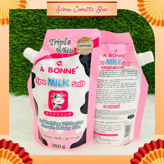 Muối Tắm Sữa Bò Tẩy Tế Bào Chết A Bonne Spa Milk Salt Trắng Da 350g - Salmon Shop