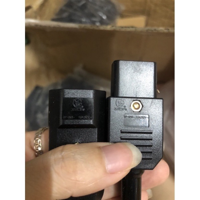 Phích cắm C14 và C13, đầu nối dây C14, đầu cắm ups