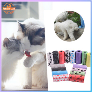 Túi đựng phân thú cưng loại dày Túi Nilon Hốt Dọn Phân Chó Mèo Tiện Dụng - 1 Cuộn túi đựng chất thải thú cưng
