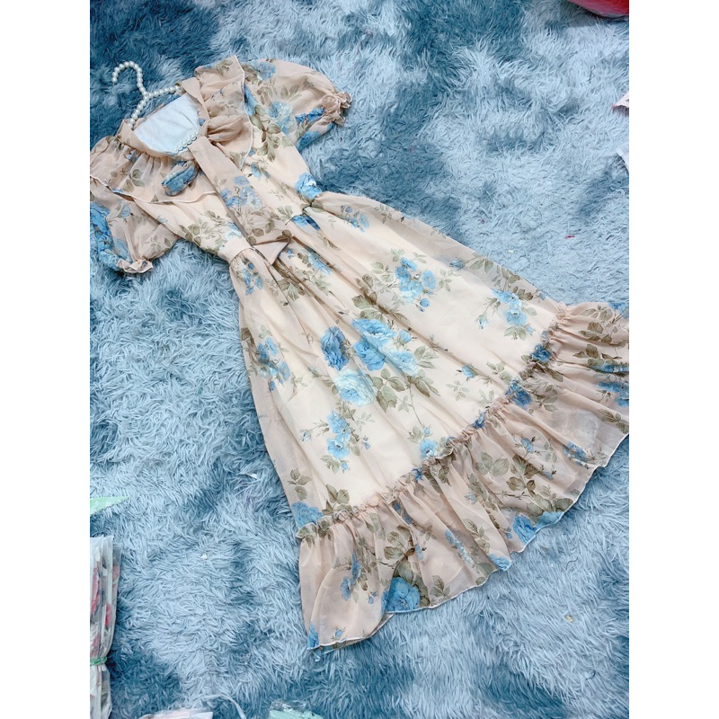 đầm cột cơ cổ bèo chân đuôi cá
