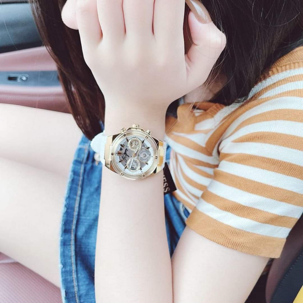 Đồng Hồ Unisex Nam,Nữ Guess GW0409L2 Size:8mm Fulll Box, Mẫu Siêu Đẹp