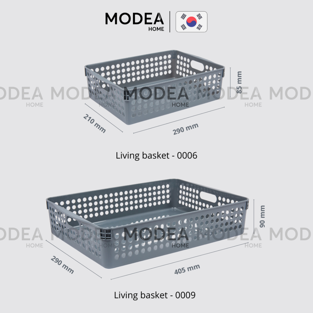 Rổ nhựa chữ nhật cao cấp Rổ nhựa đựng đồ đa năng set up bàn làm việc, sắp xếp nhà cửa hàng xuất khẩu cao cấp