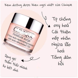 Kem dưỡng ẩm Clinique Moisture Surge 100h Auto-Replenishing Hydrator