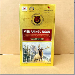 Viên Ăn Ngủ Ngon Vita Health  bồi bổ sức khỏe giúp cung cấp vitamin khoáng chất ăn ngon- ngủ khỏe - sức khỏe là vàng.