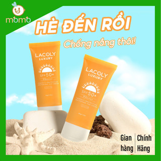 Kem Chống Nắng Perfect Protection Whitening Sun Cream SPF 50+ Cân Bằng Độ Ẩm 60g- Mỹ Phẩm Lacoly Luxury